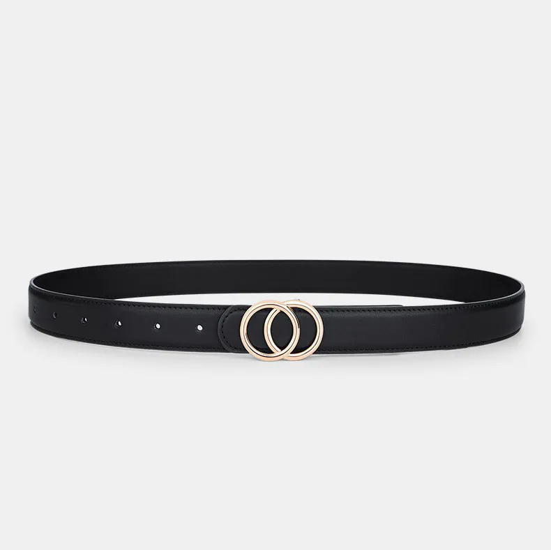 PEARL FUSION BLACK WOMEN’S BELT William Polo